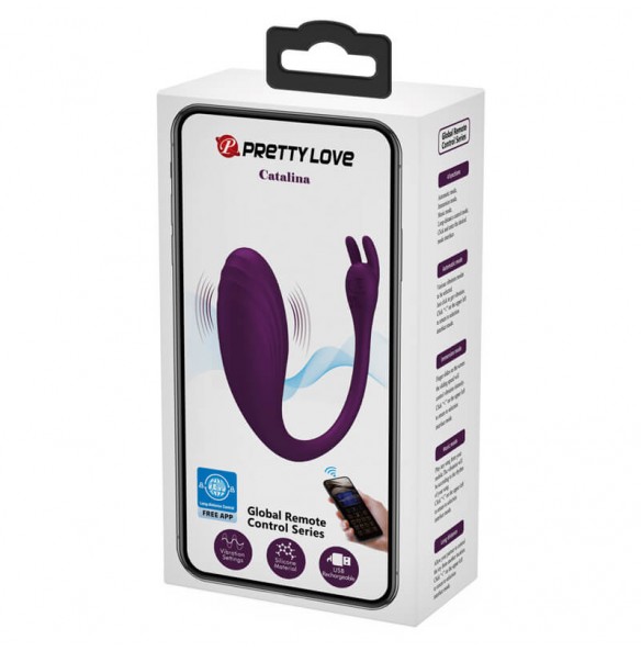 Pretty Love - Catalina Invisible Wearable Vibrators (Smart APP Model - Chargeable) Pretty Love - Catalina Invisible Wearable Vibrators (Smart APP Model - Chargeable)